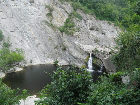 Waterfall - forest, water, waterfall, bulgaria