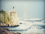 lighthouse on the cliff