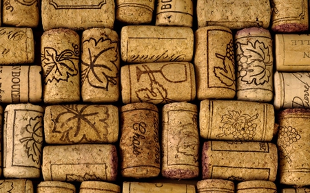 Wine Corks - wine, shape, corks, brown, firm, bottles