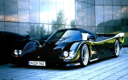 super car - fast, mid engine, two seater, super car