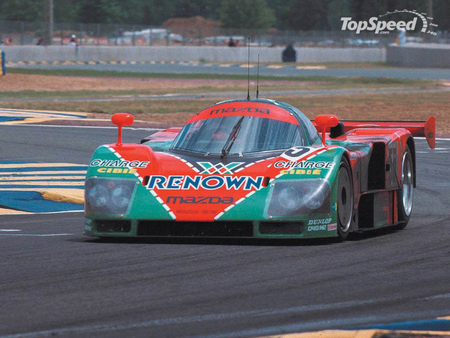 mada 787b - le mans, gt2 class, race car, rotary wankle engine