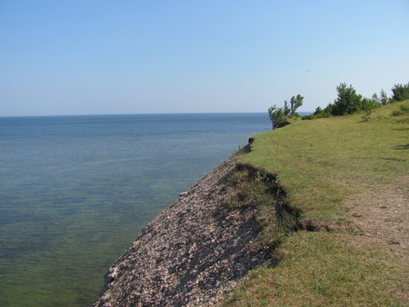 mountain lake - summer, lake, ocean, mountain