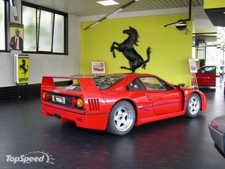 f40 - anniversary car, two seater, iconic car, mid engine