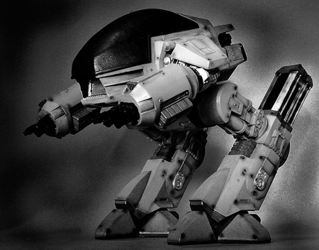 ed 209 - scifi, law enforcer, robot, robocop