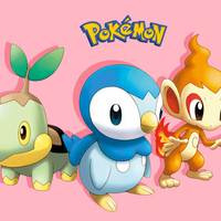 Turtwig, Chimchar & Piplup