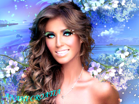 Beauty Anahi Tropic Wallpaper - anahi giovanna puente portilla 2009 croatia hrvatska wallpaper b