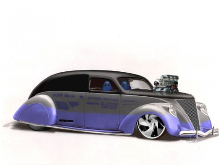 Lincoln Zephyr Drag - cars