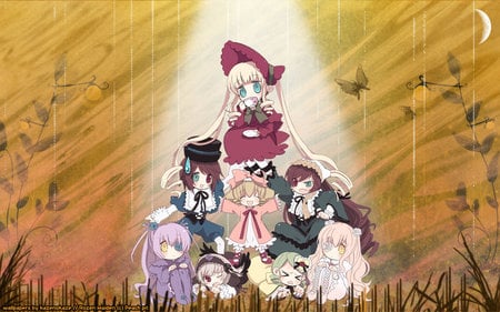 Rozen Maiden - pile, rozen maiden