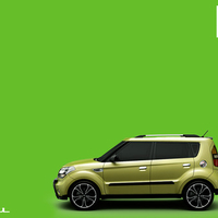 Kia Soul in Alien Green