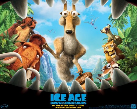 Dawn of the Dinosaurs, Ice Age 3 - family, animated, comedy, 3, adventure, ice age