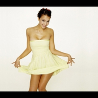 Jessica Alba In A Yellow Dress