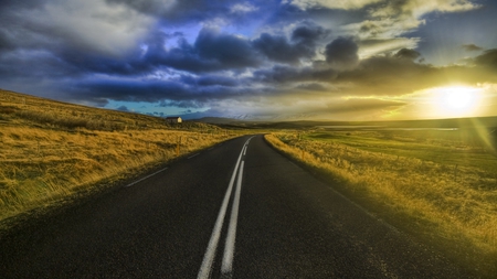 the open road - nature, beauty, landscape, photography, road