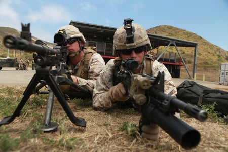 Marines - marines, americans, weapons, us, military