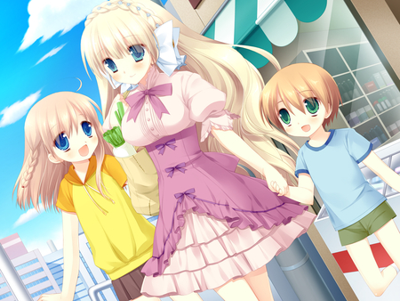 Anime - lovey, kids, dress, cute, sweet