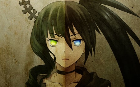 Black Rock Shooter - beauty, sexy, hot, badass, takanashi yomi, kuroi mato, anime girl, ccol, tagme, beautiful, awesome, cute, black rock shooter