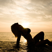 Girl on the beach