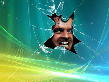 Vista Shining - vista wallpaper, shining, jack nicholson, vista