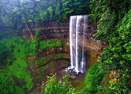 Cool Waterfall - picture, waterfall, cool, beautiful