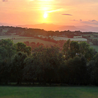 Sunset in Wales