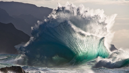 Wave - coast, ocean, wave, photography