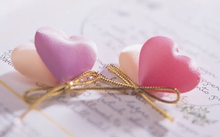 Love Letter - love, letter, hearts, feeling