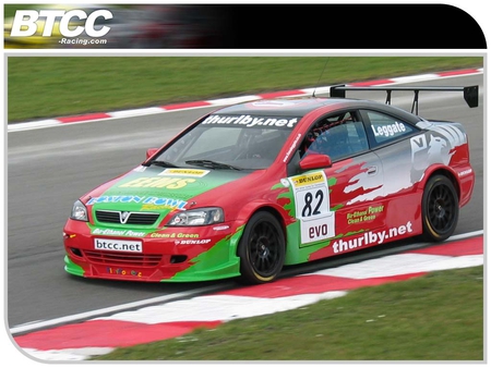 vauxhall vectra - front engine, touring car, two door, race