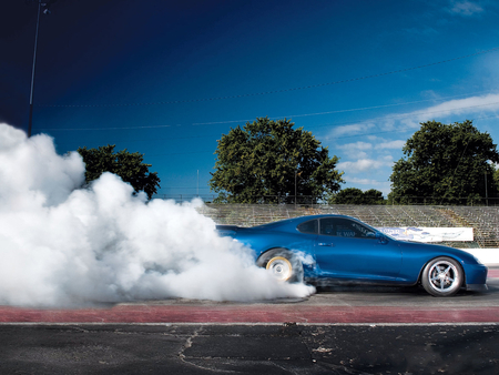 Burnout - toyota supra, burnout, toyota, supra