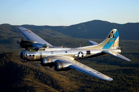 Sentimental Journey - b-17, boeing, flying, sentimental, b17, ww2, journey, fortress, wwii, bomber