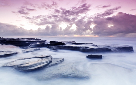 Purple Sky - lovely, purple, image, sky