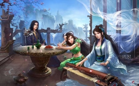 Jade Dynasty - dynasty, fantasy, jade, lovely