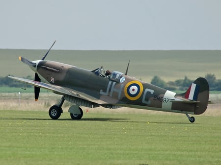 Supermarine Spitfire - royal air force, fighter, supermarine, ww2, raf, war, spirfire, air force