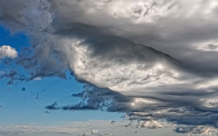 Clouds - clouds, nature, blue, beautiful, sky