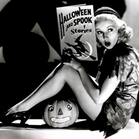 Betty Grable-Halloween Pin-up