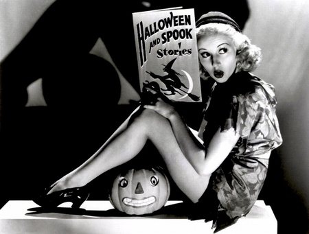 Betty Grable-Halloween Pin-up - woman, movie, entertainment, tv, sexy, other