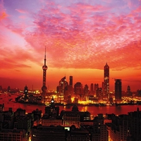 Sunset-in-Shanghai