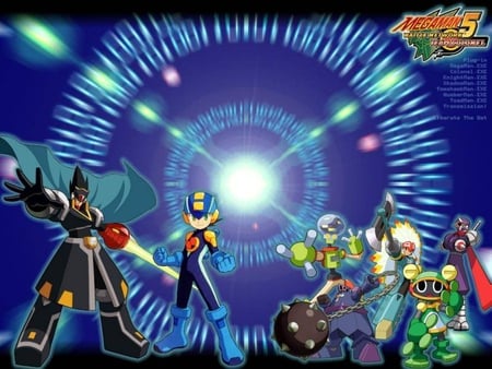 Team Colonel - team colonel, battle network, megaman