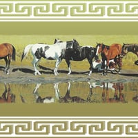 Herd of Horses by Water F1