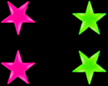 4-Neon Starz - neon, hd, labrano, stars, pink, green, lime