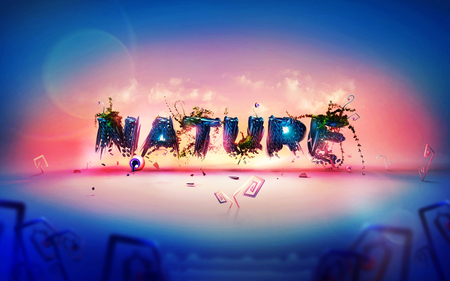 Nature - nature, abstract, cg, 3d