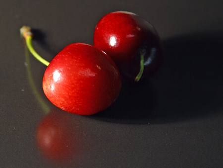 Cherries - cherries, food, fruit, cherry