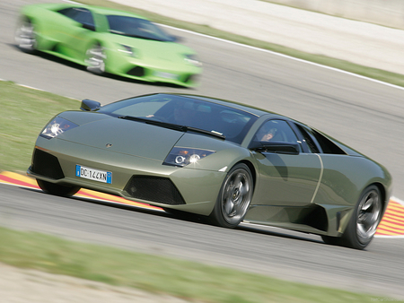 Lamborghini Murcielago LP640 - speed, 2, racing, army