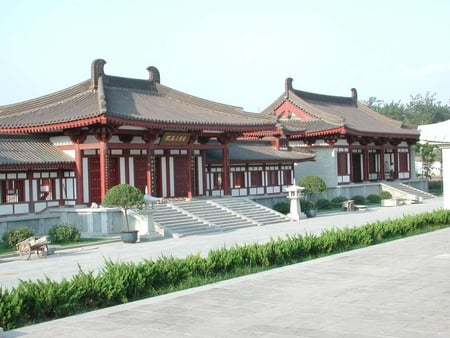 WILDGOOSE PAGODA PARK - CHINA - architecture, china, pagoda, world