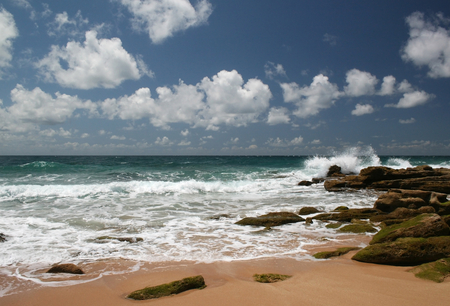 Sea - oceans, nature, rocks, sky