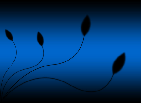 Blue Glow Backround - glow, black, backround wallpaper, blue