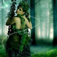 Green Lady of the Forest