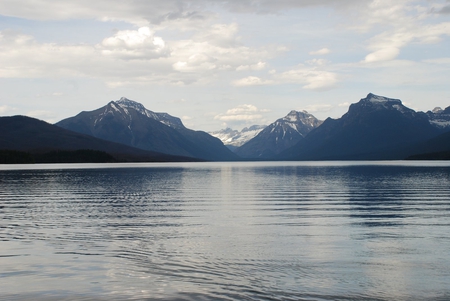 The Lake - sky, lake, mountain, calm