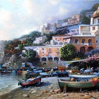Amleto Colucci "Marina grande"