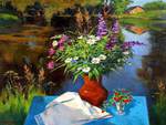 Valery winged. "Flowers on the pond"