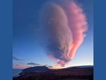 Candy floss clouds