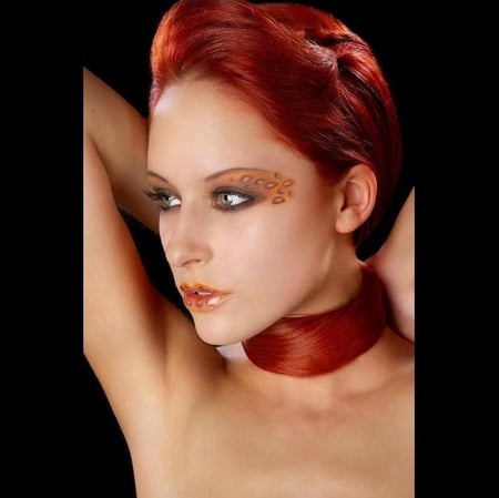 Redhead - girls, women, redheads, people, make up